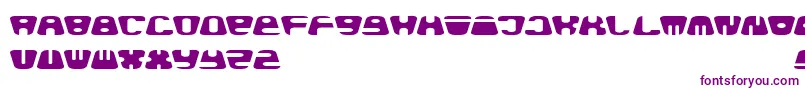 Baldhead Font – Purple Fonts on White Background