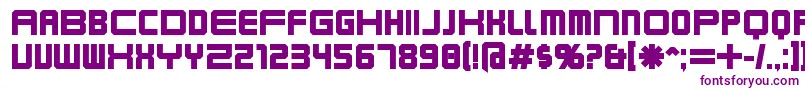 KarnivoreBold-fontti – violetit fontit