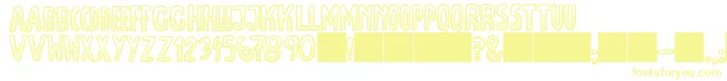 JmhEscamasWhiteDown Font – Yellow Fonts