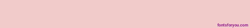 フォントHomeBold – ピンクの背景に紫のフォント