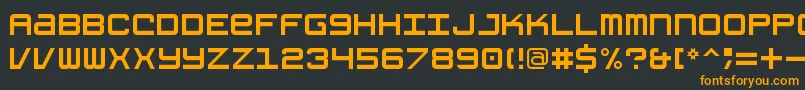 fuente GrishenkoOpiyatNbp – Fuentes Naranjas Sobre Fondo Negro