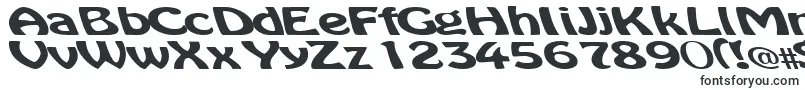 Czcionka Microdot – pogrubione fonty