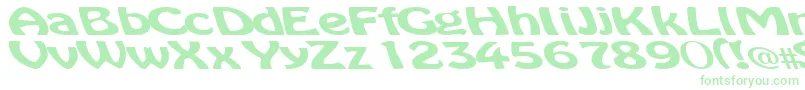 Microdot Font – Green Fonts