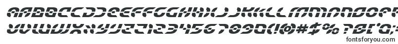 Шрифт Starfighterboldital – широкие шрифты