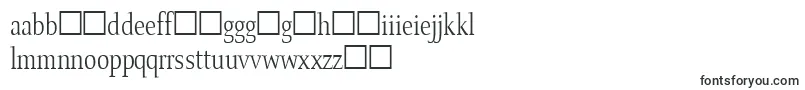 Czcionka OldstylecondensedRegular – maltańskie czcionki