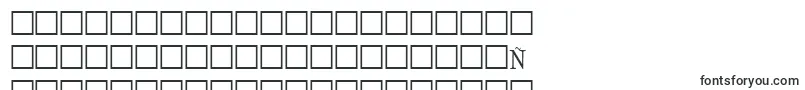 フォントOldstylecondensedRegular – タジク文字