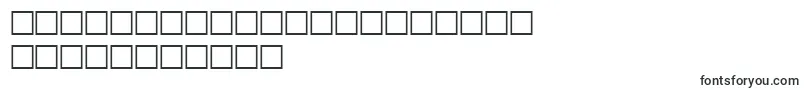 フォントOldstylecondensedRegular – ペルシャ文字