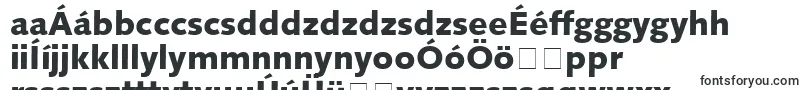 FacileBlackSsiExtraBold-fontti – unkarilaiset fontit