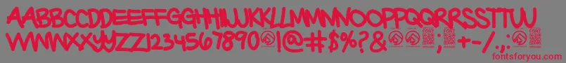 Más sobre la fuente BarterwithagypsyBold fuente BarterwithagypsyBold – Fuentes Rojas Sobre Fondo Gris