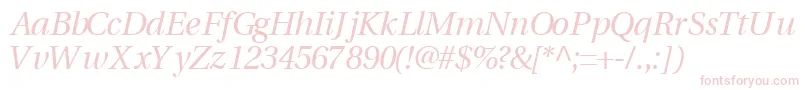VeracitysskItalic Font – Pink Fonts