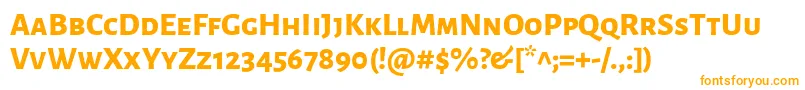 AlegreyasansscExtrabold Font – Orange Fonts