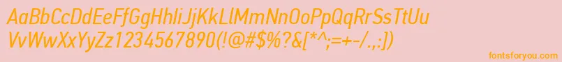Más sobre la fuente PfdintextcondproItalic fuente PfdintextcondproItalic – Fuentes Naranjas Sobre Fondo Rosa