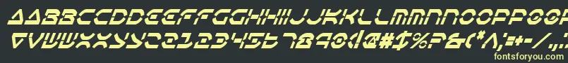 Подробнее о шрифте OberonDeuxCondensedItalic Шрифт OberonDeuxCondensedItalic – жёлтые шрифты на чёрном фоне