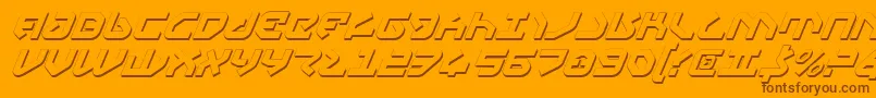 Weitere Informationen zur Yahrenv2si-Schriftart Yahrenv2si-Schriftart – Braune Schriften auf orangefarbenem Hintergrund