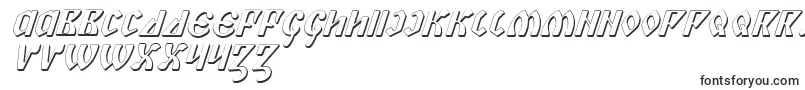 PiperPie3DItalic-Schriftart – englische Schriften