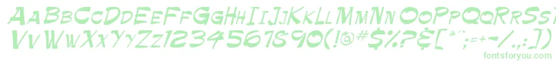 More about Paintbrush Font Paintbrush Font – Green Fonts on White Background