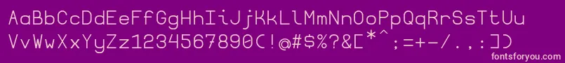 More about Borgen Font Borgen Font – Pink Fonts on Purple Background