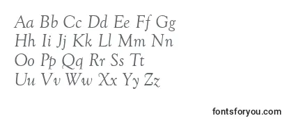 GoudyRetrospectiveSsiItalic Font