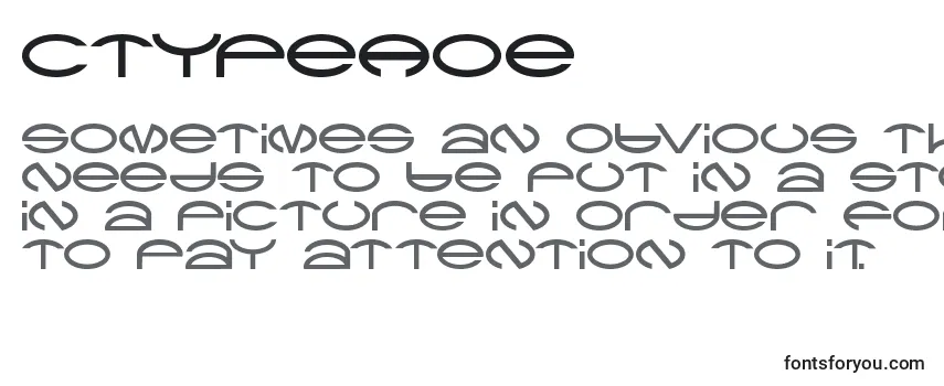 CtypeAoe Font
