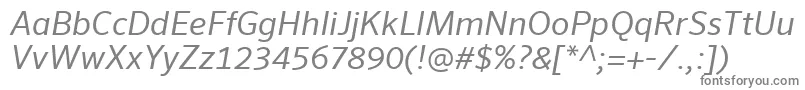 SeroWeBproItalic Font – Gray Fonts