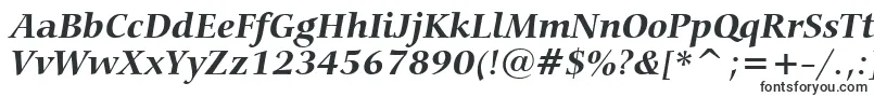 CarminaBoldItalicBt Font – Fonts for VK