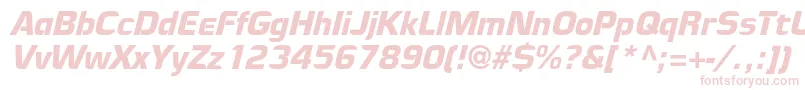 ManiacItalic Font – Pink Fonts