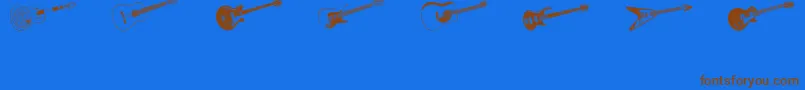 Lisätietoja DjStringed-fontista DjStringed-fontti – ruskeat fontit sinisellä taustalla