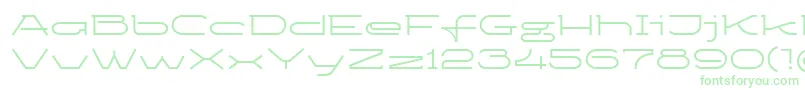 Ketosag Font – Green Fonts on White Background