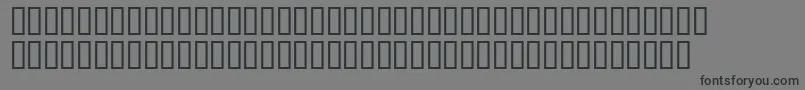 Putiata Font – Black Fonts on Gray Background