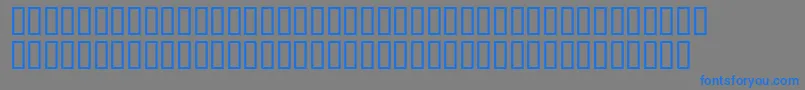 More about Putiata Font Putiata Font – Blue Fonts on Gray Background