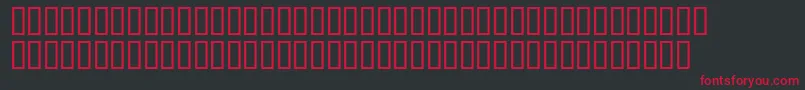 Putiata Font – Red Fonts on Black Background