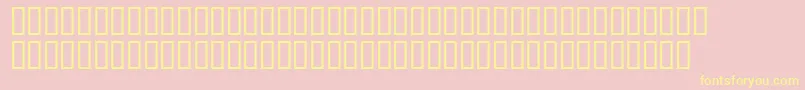 More about Putiata Font Putiata Font – Yellow Fonts on Pink Background