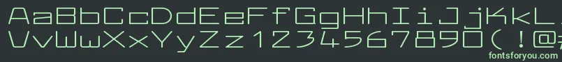 More about LarabiefontxtRegular Font LarabiefontxtRegular Font – Green Fonts on Black Background