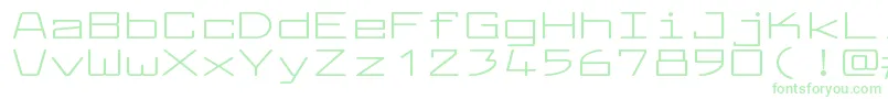 LarabiefontxtRegular-Schriftart – Grüne Schriften auf weißem Hintergrund