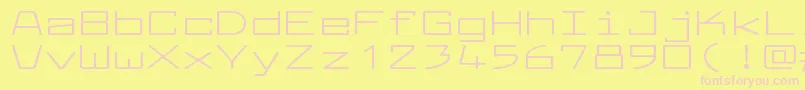 More about LarabiefontxtRegular Font LarabiefontxtRegular Font – Pink Fonts on Yellow Background