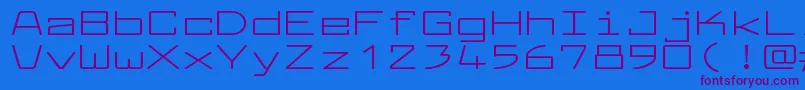 En savoir plus sur la police LarabiefontxtRegular Police LarabiefontxtRegular – polices violettes sur fond bleu