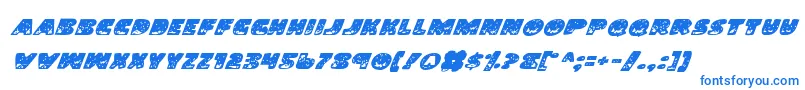 LandSharkItalic Font – Blue Fonts