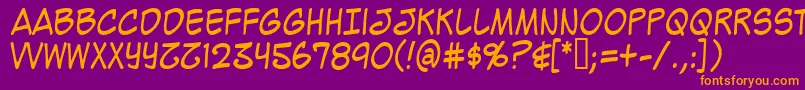 Más sobre la fuente MightyZeoCaps2.0 fuente MightyZeoCaps2.0 – Fuentes Naranjas Sobre Fondo Morado