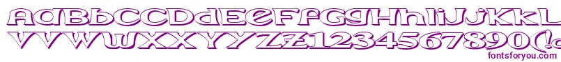 Extrasom Font – Purple Fonts on White Background