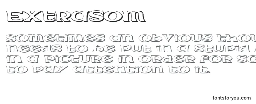 extrasom, extrasom font, download the extrasom font, download the extrasom font for free