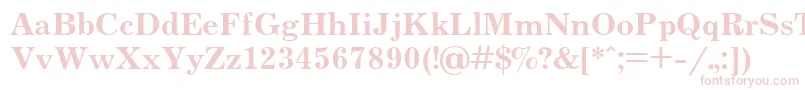 Jrn75 Font – Pink Fonts on White Background