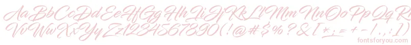 InfiniteStroke Font – Pink Fonts