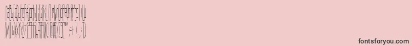 Wadlow Font – Black Fonts on Pink Background