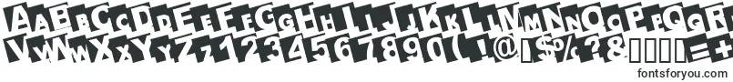 Шрифт Bigarialleft – шрифты для Microsoft Office
