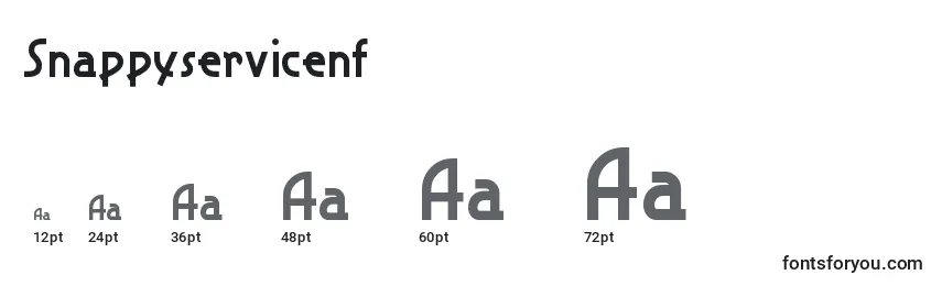 Snappyservicenf Font Sizes