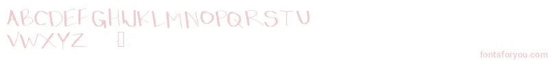 Dressinup Font – Pink Fonts on White Background