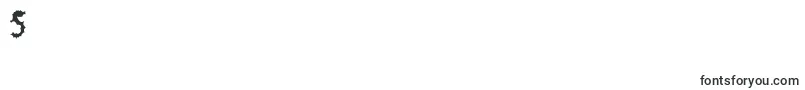 ChewedStraw Font – Fonts for Digit 5