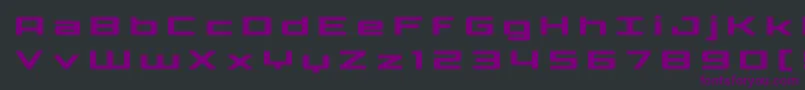 Phoenicialowercasetitle Font – Purple Fonts on Black Background