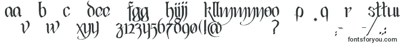 Шрифт BlackHeartInertia – античные шрифты