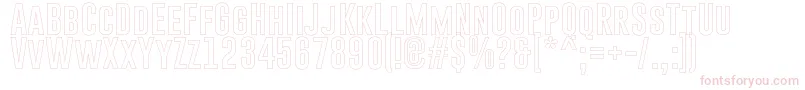 GoboldHollow Font – Pink Fonts